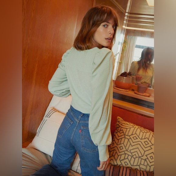 Abigail Festival Tee - Nation LTD - Color Pistachio - Picture 3 of 8